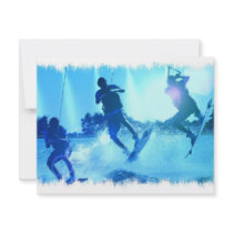 Wakeboarding Trio Invitation