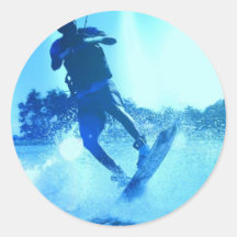 Wakeboarding Trio Stickers