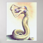 Waking Naga Print