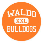 Waldo - Bulldogs - High School - Waldo Arkansas Stickers