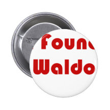 Waldo Was Finally Found! Button