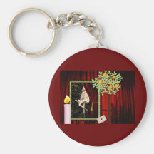 Waldolala ballet key chain