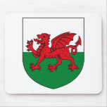 Wales Coat of Arms Mousepad