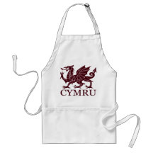 Wales CYMRU Apron