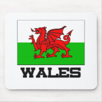 Wales Flag mousepads