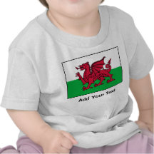 Wales Flag Tee Shirts