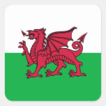 Wales -Welsh Flag Stickers