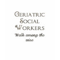 Walk among the wise t-shirts