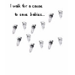 Walk for a cause t-shirts