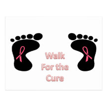 Walk for the Cure Breast Cancer 3 Day - Walker Post Card