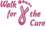 Walk For The Cure embroidered shirts