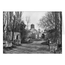 Walk of Les Alyscamps Greeting Card