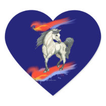Walk on Fire Arabian Horse stickers