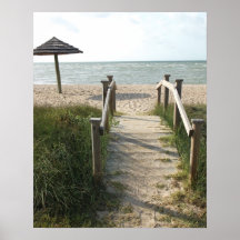 Walk on The Beach Print