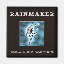 Walk on Water Refrigerator Magnet
