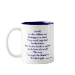 "Walk Softly with the Clan" Mug