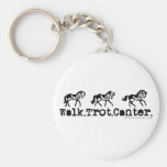 Walk Trot Canter Key Chain