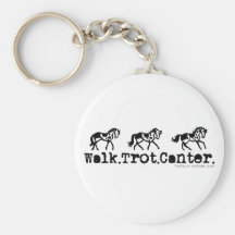 Walk Trot Canter Key Chain