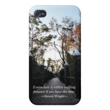 Walk With Me iPhone 4/4S Cases