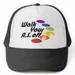 Walk Your A.S. Off - Logo Only Mesh Hat