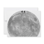 Walker on the moon invitations