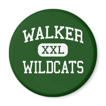 Walker - Wildcats - Junior - Walker Louisiana Refrigerator Magnet