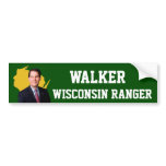 Walker Wisconsin Ranger bumper stickers