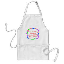 Walking Backward Apron