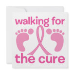 Walking For The Cure invitations