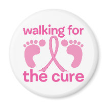 Walking For The Cure Refrigerator Magnets