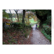 Walking in Galicia Card cards