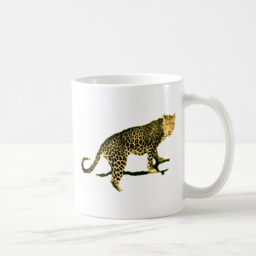 Walking Leopard Mug