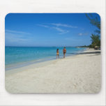 Walking Negril Beach. Mouse Mat