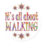 WALKING STICKER