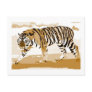 Walking Tiger Pop Art Post Cards