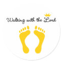 Walking with the Lord Sticker