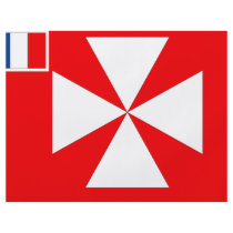 Wall Island Flag Full Color Flyer