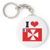 Wall Islander Flag Keychain