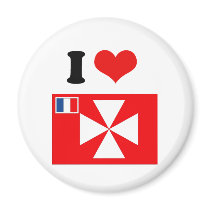 Wall Islander Flag Fridge Magnet