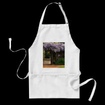 Wall of Wisteria aprons