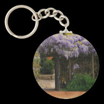 Wall of Wisteria keychains
