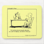 Wall Street and Main Street Mouse Pad