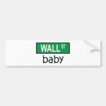 WALL STREET baby - Bumper Sticker
