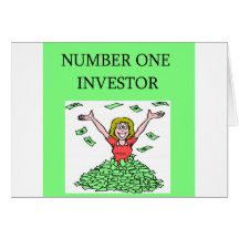 wall street sock ,arket investor card
