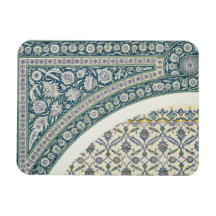 Wall tiles of Sibyl D'Abd-El-Rahman Kyahya, from ' Flexible Magnet