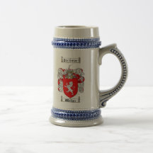 Wallace Coat of Arms Stein Coffee Mug