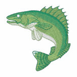 Walleye Embroidered Hoodie