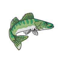 Walleye Embroidered Polo Shirt