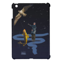 Walleye Night Fishing Outdoor Sporting Gift iPad Mini Case