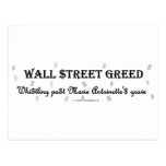 WallStreetGreedMarie Postcards